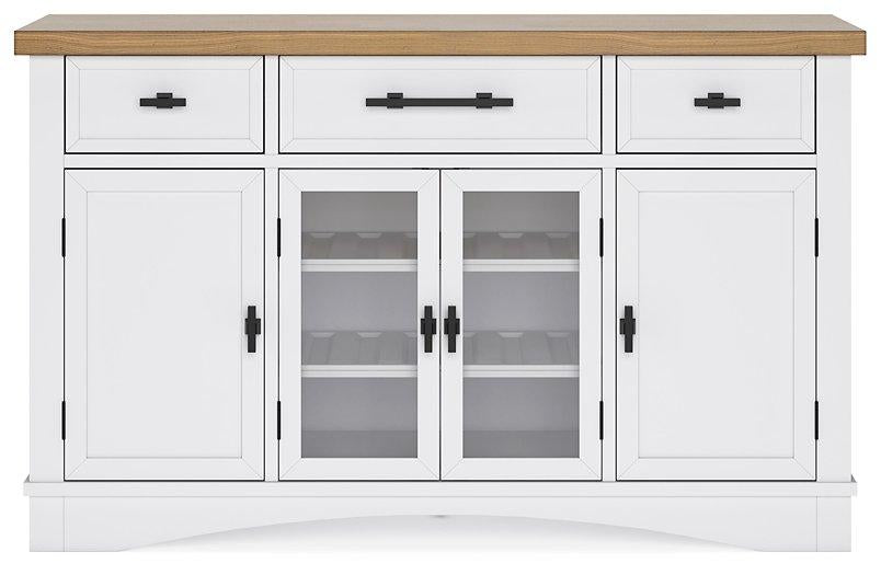 Ashbryn Dining Server and Hutch