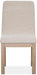 Magnussen Furniture Ainsley Upholstered Host Side Chair in Cerused Khaki (Set of 2) image