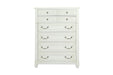 Magnussen Furniture Brookfield Drawer Chest in Cotton White image