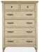 Magnussen Furniture Harlow 6 Drawer Chest in Weathered Bisque image