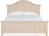 Magnussen Furniture Harlow Queen Panel Bed in Weathered Bisque image
