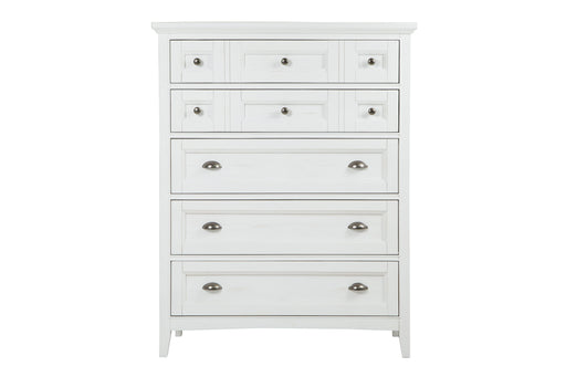 Magnussen Furniture Heron Cove Drawer Chest in Chalk White image