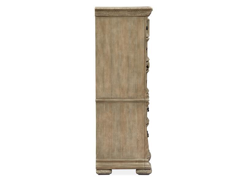 Magnussen Furniture Marisol Drawer Chest in Fawn/Graphite