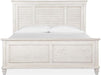 Magnussen Furniture Newport Cal King Shutter Panel Bed in Alabaster image