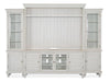 Magnussen Furniture Newport Entertainment Wall in Alabaster image