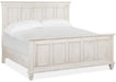 Magnussen Furniture Newport King Panel Bed in Alabaster image