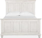 Magnussen Furniture Newport Queen Panel Bed in Alabaster image