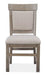 Magnussen Furniture Tinley Park Side Chair w/Upholstered Seat & Back in Dove Tail Grey (Set of 2) image