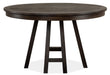 Magnussen Furniture Westley Falls 52" Round Dining Table in Graphite image