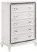 New Classic Furniture Park Imperial 5 Drawer Chest in White image