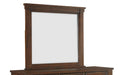 New Classic Furniture Providence Mirror in Dark Oak image