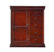 New Classic Versaille Door Chest in Bordeaux image